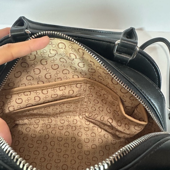 Guess Black Satchel Bag - Picture 7 of 9
